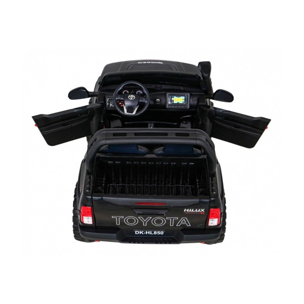 Джип на акумуляторі Toyota Hilux, чорний