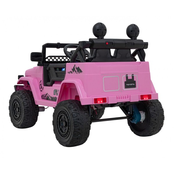 Джип на акумуляторі 4x4 Toyota FJ Cruiser, рожевий