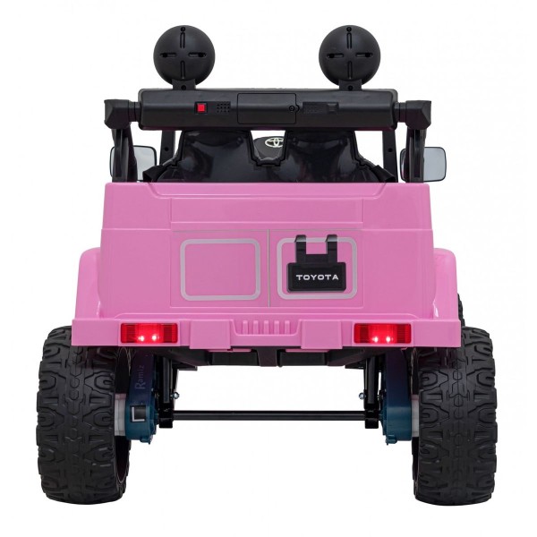 Джип на акумуляторі 4x4 Toyota FJ Cruiser, рожевий
