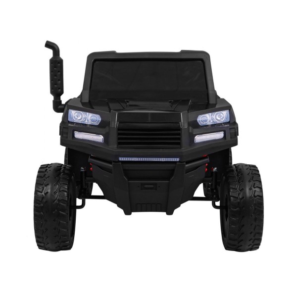 Джип на акумулятор 4x6 шестиколісний двомісний Ramiz Farmer Truck, чорний