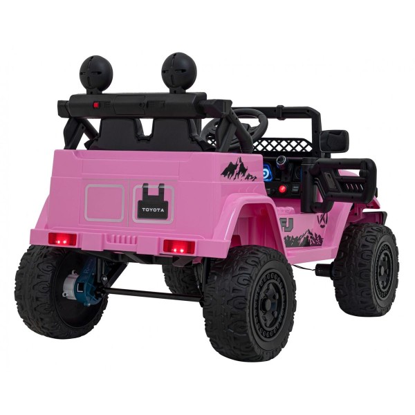 Джип на акумуляторі 4x4 Toyota FJ Cruiser, рожевий