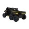 Джип на акумулятор 4x6 шестиколісний двомісний Ramiz Farmer Truck, чорний