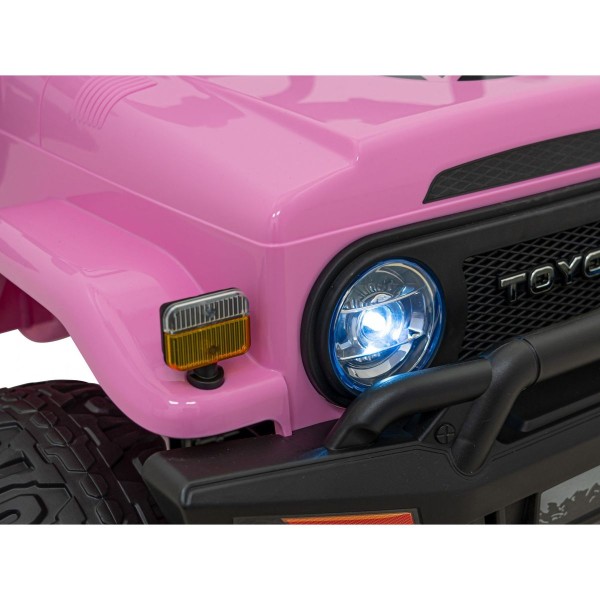 Джип на акумуляторі 4x4 Toyota FJ Cruiser, рожевий