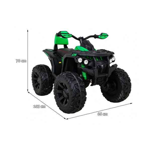 Квадроцикл на акумулятор Ramiz Quad ATV Power, синій