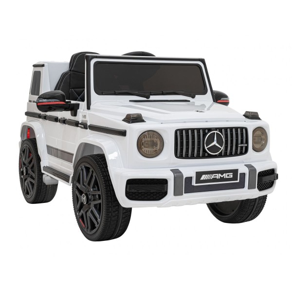 Джип на акумуляторі Mercedes AMG G63, білий