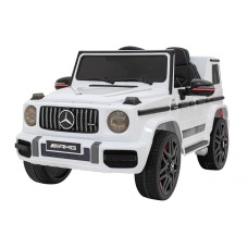Джип на акумуляторі Mercedes AMG G63, білий