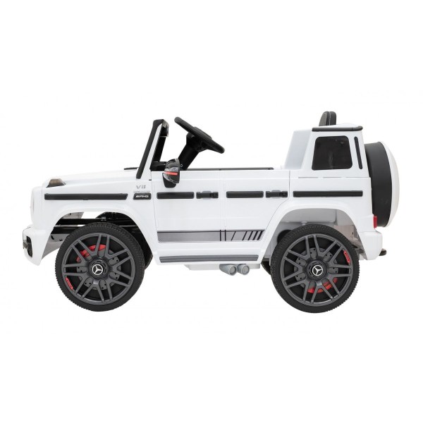Джип на акумуляторі Mercedes AMG G63, білий