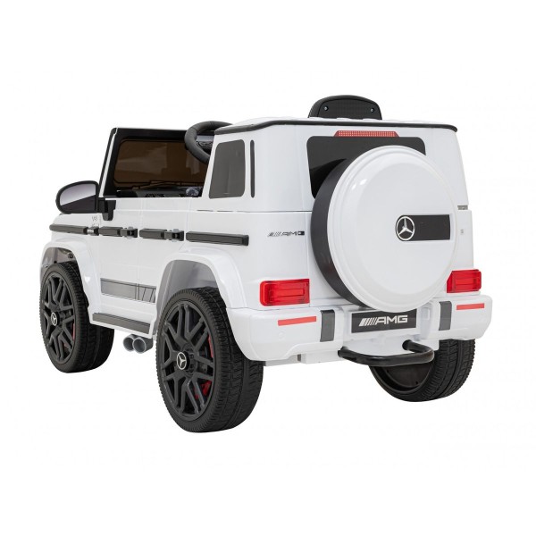 Джип на акумуляторі Mercedes AMG G63, білий