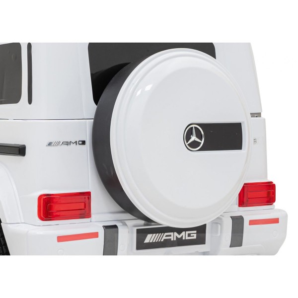 Джип на акумуляторі Mercedes AMG G63, білий