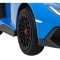 Автомобіль на акумуляторі двомісний Lamborghini Aventador SV Strong, блакитний