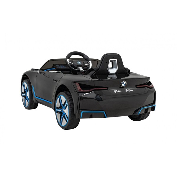 Автомобіль на акумуляторі BMW i4, чорний