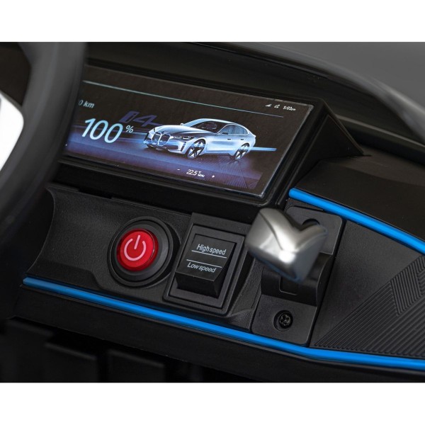 Автомобіль на акумуляторі BMW i4, чорний