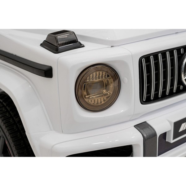 Джип на акумуляторі Mercedes AMG G63, білий