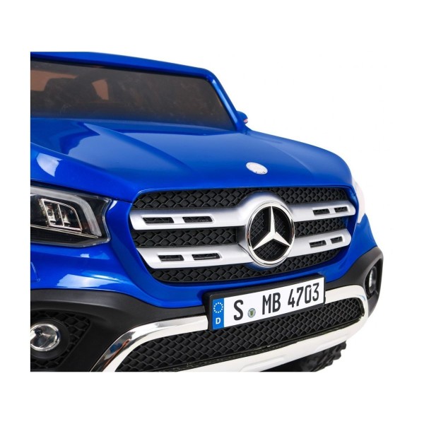 Джип на акумуляторі 4x4 Mercedes Benz X-Class, лакований, блакитний