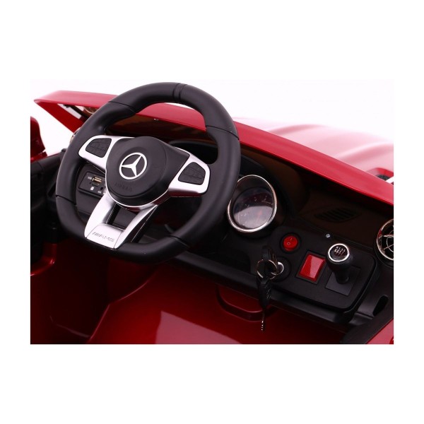 Автомобіль на акумуляторі Mercedes AMG SL65, лакований, червоний