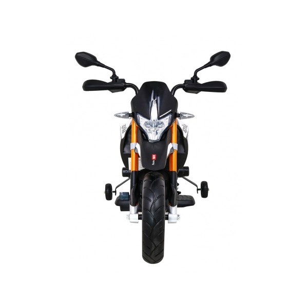 Мотоцикл на акумуляторі Aprilia, чорний