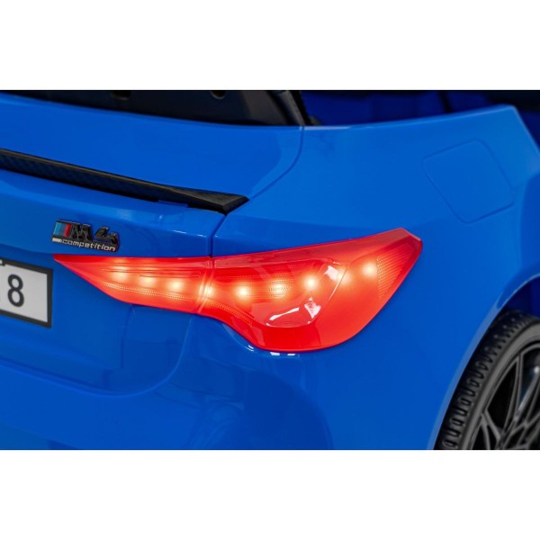 Автомобіль на акумуляторі BMW M4, блакитний
