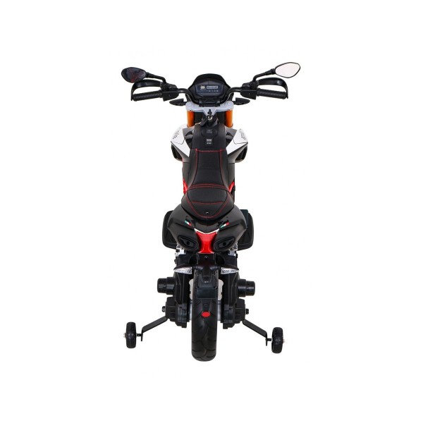 Мотоцикл на акумуляторі Aprilia, чорний