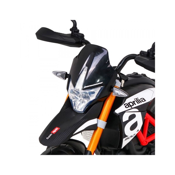 Мотоцикл на акумуляторі Aprilia, чорний