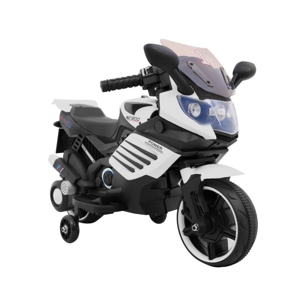 Мотоцикл на акумулятор Ramiz SuperBike, білий