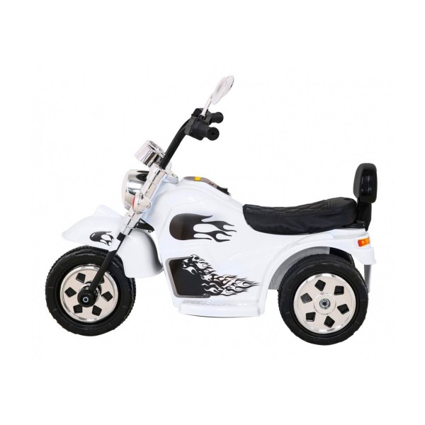 Мотоцикл на акумулятор Ramiz Hot Chopper, білий