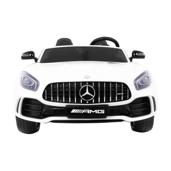 Автомобіль на акумуляторі 4x4 Mercedes-Benz GT R, лакований, білий
