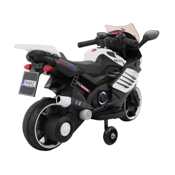 Мотоцикл на акумулятор Ramiz SuperBike, білий