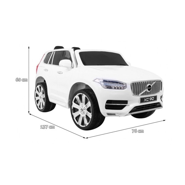Джип на акумуляторі Volvo XC90, білий