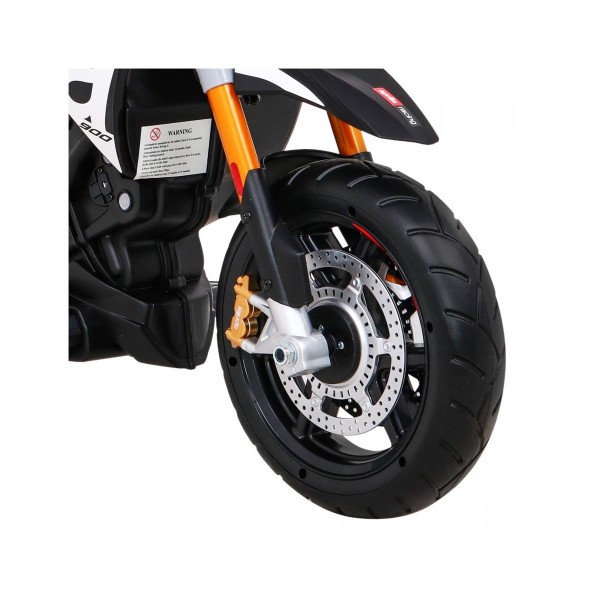 Мотоцикл на акумуляторі Aprilia, чорний