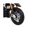 Мотоцикл на акумуляторі Aprilia, чорний