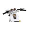 Мотоцикл на акумулятор Ramiz Hot Chopper, білий