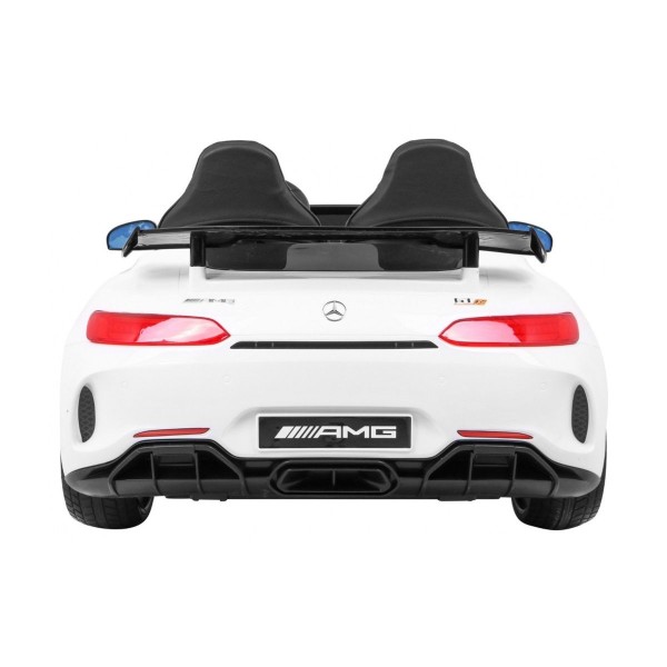 Автомобіль на акумуляторі 4x4 Mercedes-Benz GT R, лакований, білий