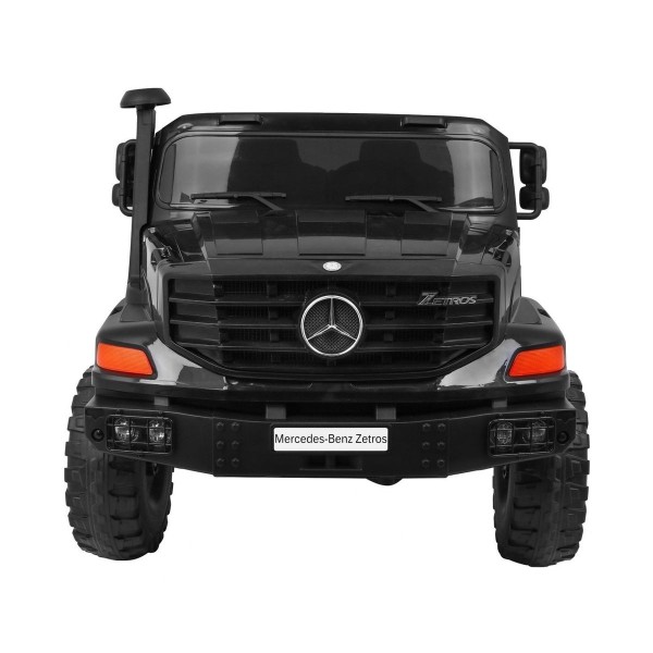 Джип на акумуляторі двомісний Mercedes-Benz Zetros, чорний