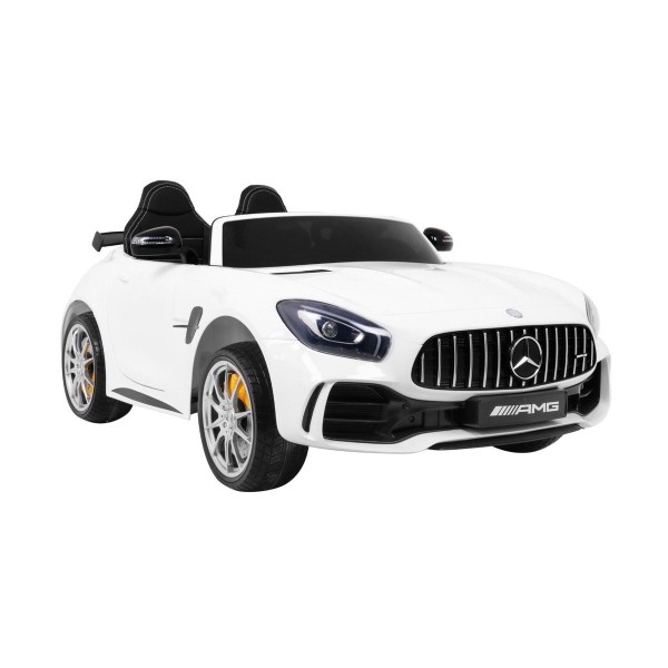 Автомобіль на акумуляторі 4x4 Mercedes-Benz GT R, лакований, білий