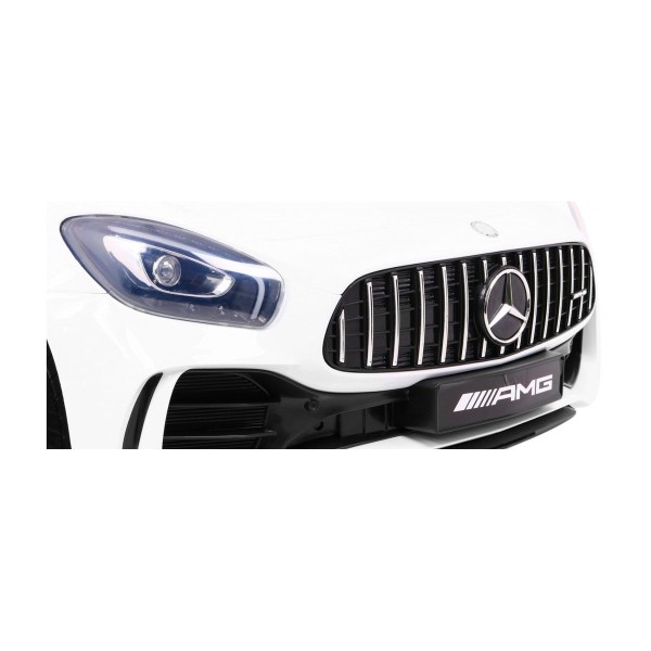 Автомобіль на акумуляторі 4x4 Mercedes-Benz GT R, лакований, білий