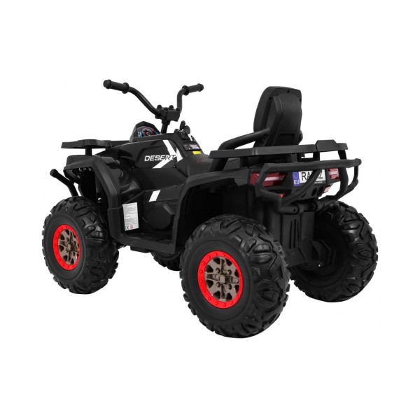 Квадроцикл на акумулятор 4x4 Ramiz Quad ATV Desert, чорний