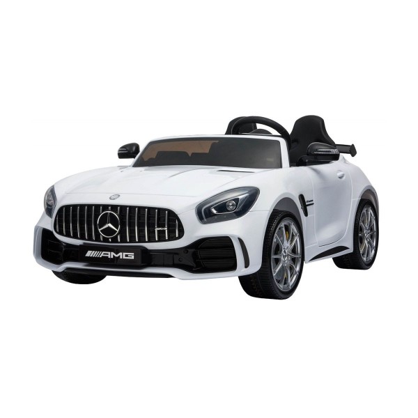 Автомобіль на акумуляторі 4x4 Mercedes-Benz GT R, лакований, білий
