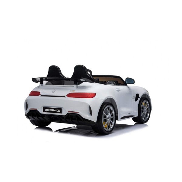 Автомобіль на акумуляторі 4x4 Mercedes-Benz GT R, лакований, білий