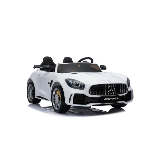 Автомобіль на акумуляторі 4x4 Mercedes-Benz GT R, лакований, білий
