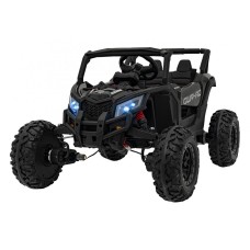 Двомісний баггі на акумулятор 4x4 Ramiz ATV Defend, чорний