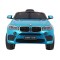 Автомобіль на акумуляторі BMW X6M, лакований, блакитний