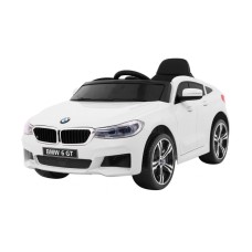 Автомобіль на акумуляторі BMW 6 GT, білий
