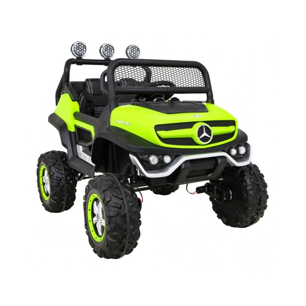Джип на акумуляторі 4x4 Mercedes Benz Unimog, синій