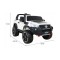 Джип на акумуляторі Toyota Hilux, білий