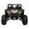 Повнопривідний баггі 4x4 на акумулятор Ramiz ATV Racing, золотий