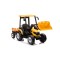 Трактор з причіпом на акумуляторі MEGA Traktor D68, жовтий