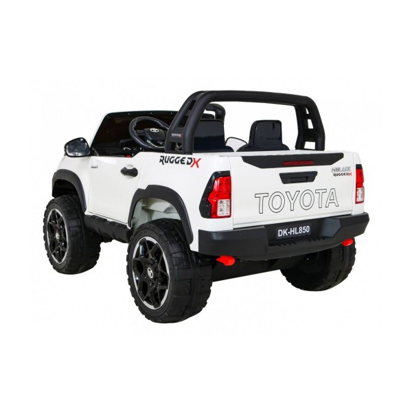 Джип на акумуляторі Toyota Hilux, білий