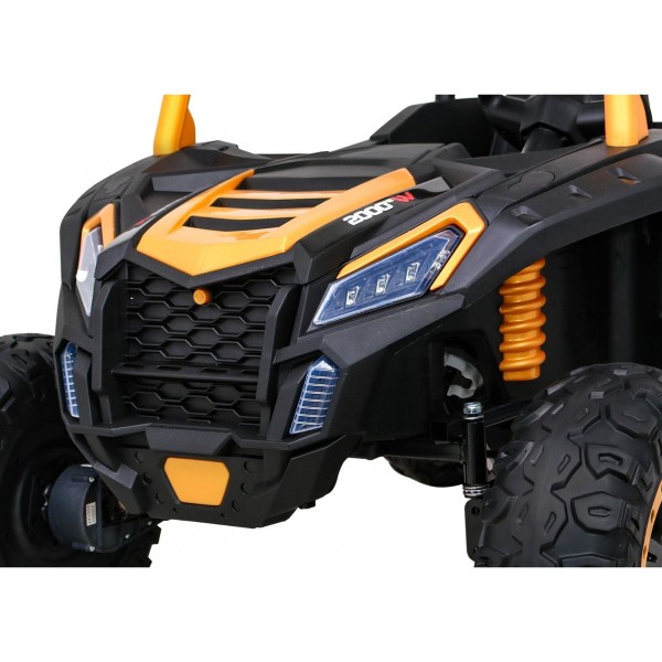 Повнопривідний баггі 4x4 на акумулятор Ramiz ATV Racing, золотий