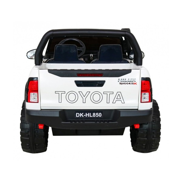 Джип на акумуляторі Toyota Hilux, білий
