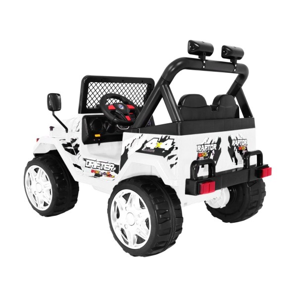 Джип на акумулятор Ramiz Raptor Drifter, білий